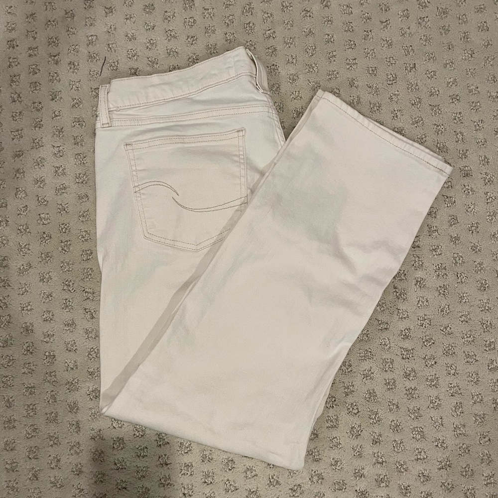 Women's Cream Levi’s High Waisted Jeans